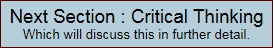 next section : critical thinking